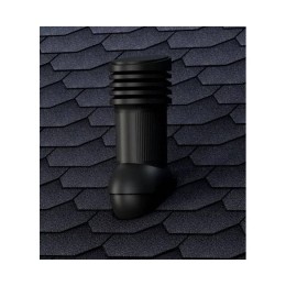 Е-02-4 Вентвыход красный D 125/110 H-447 изолированный для гибкой битумной кровли (при монтаже) с переходником