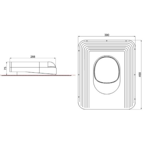 P-19-9 медный вентилятор подкровельного пространства для фальцевых, готовых битумных кровель, профнастила