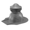 Универсальный выход вентиляции для мягкой кровли при монтаже 469\370\323 серый графит