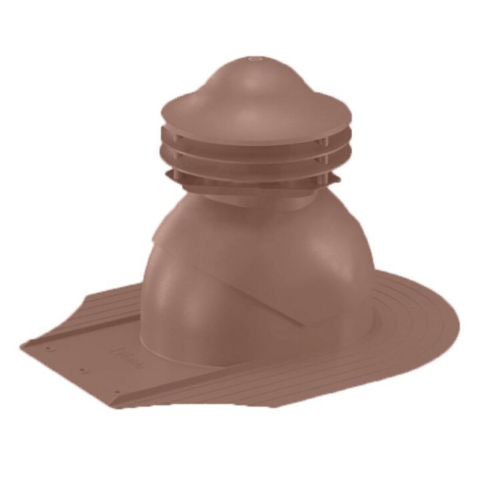 Универсальный выход вентиляции для мягкой кровли при монтаже 469\370\323 кирпичный