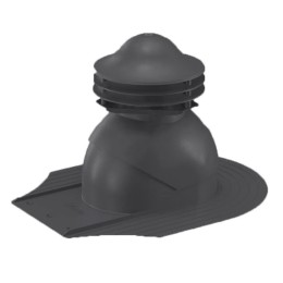 Универсальный выход вентиляции для мягкой кровли при монтаже 469\370\323 черный