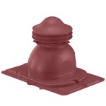 Универсальный выход вентиляции с универсальным проходным элементом 460\334\445 красное вино