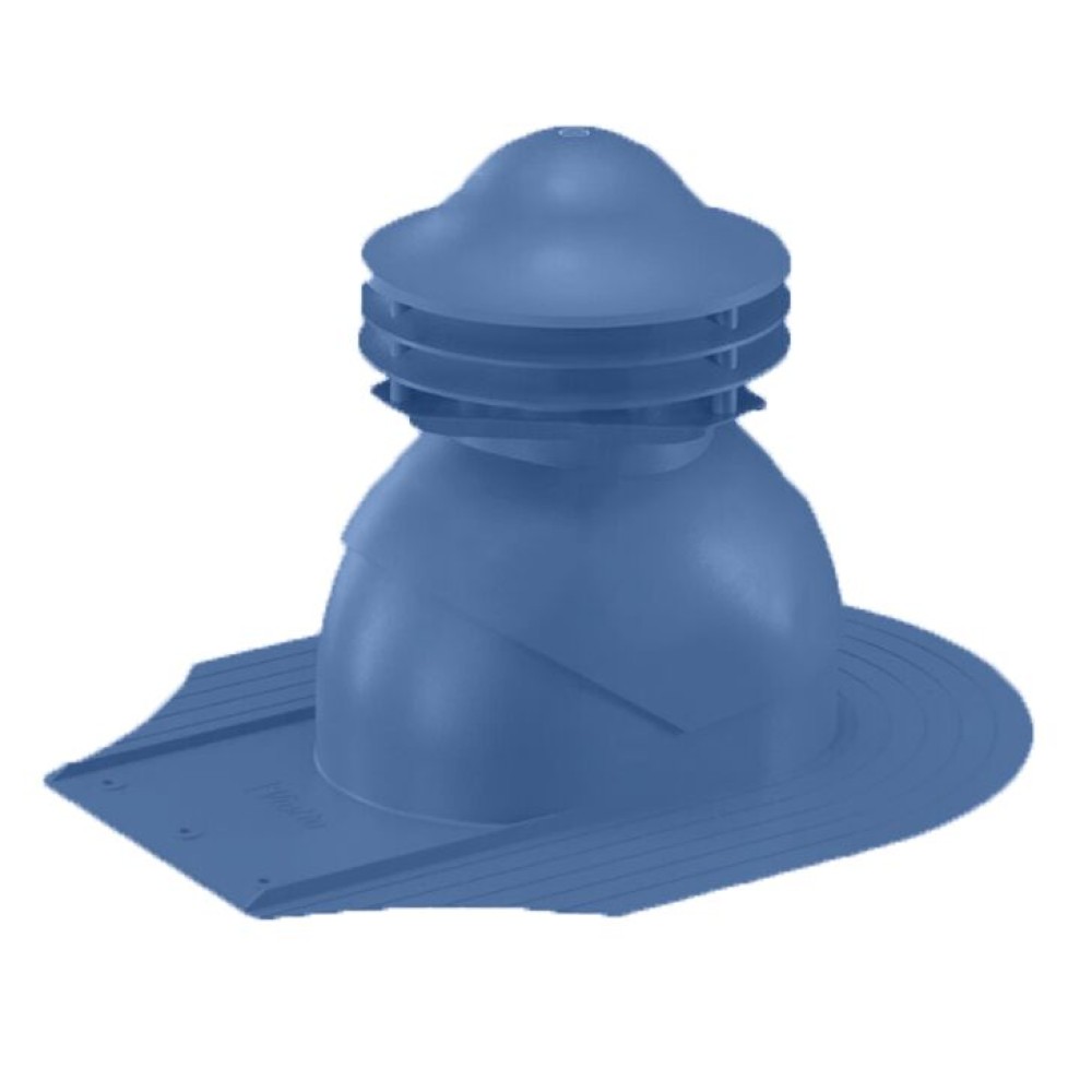 Универсальный выход вентиляции для мягкой кровли при монтаже 469\370\323 синий