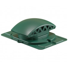 Вентилятор подкровельного пространства с универсальным проходным элементом, черепаха 460/352/145 зеленый мох