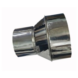 Переход 115x100 из нержавеющей стали 0,5 мм