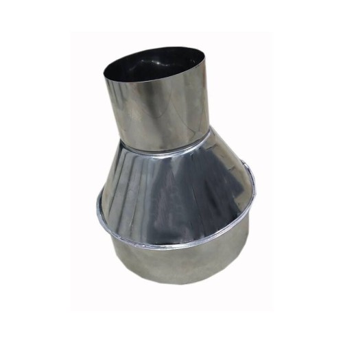 Переход 150х100 AISI 430 нержавеющая сталь 0,5 мм