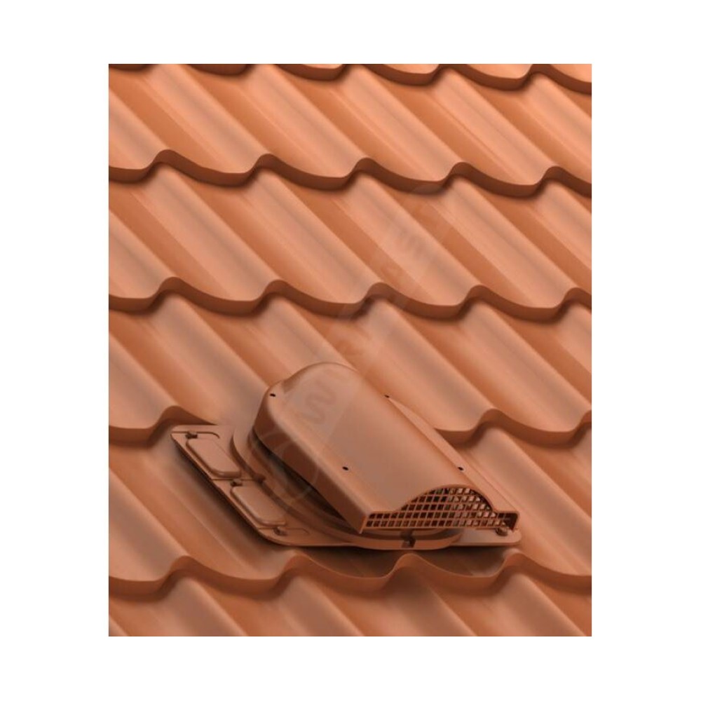 P-20-9 медный вентилятор подкровельного пространства для низкопрофильных (до 35 мм) металлических кровельных покрытий