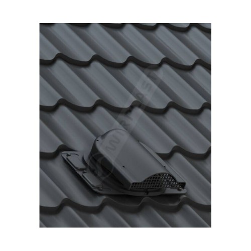 P-20-7 терракотовый вентилятор подкровельного пространства для низкопрофильных (до 35 мм) металлических кровельных покрытий