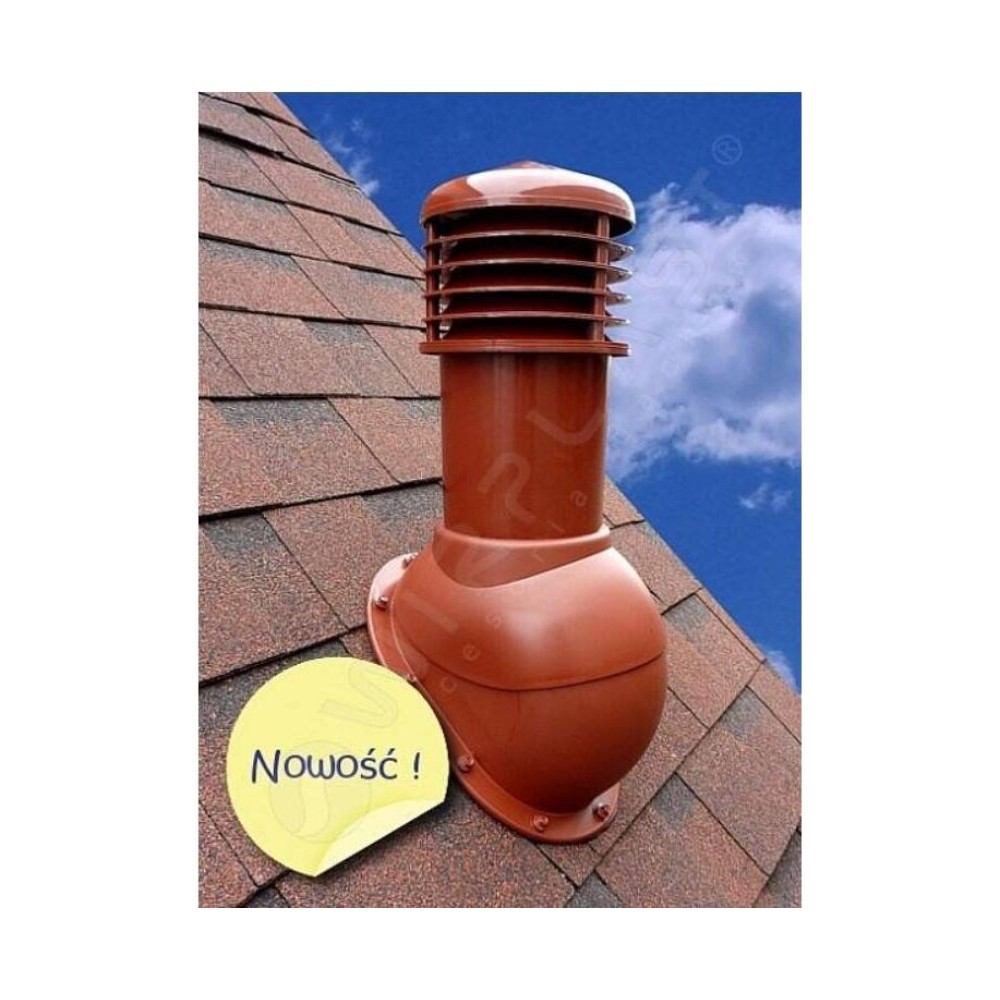 150/500 неизолированный красный К52-4 с проходным элементом для мягкой и фальцевой кровли