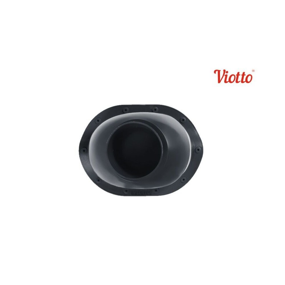 Выход вентиляции канализации для готовой мягкой и фальцевой кровли 335\250\423 серый графит