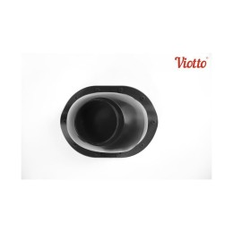 Выход вентиляции канализации для металлочерепицы 335\250\423 черный