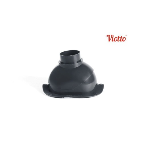 Выход вентиляции канализации для металлочерепицы 335\250\423 серый графит