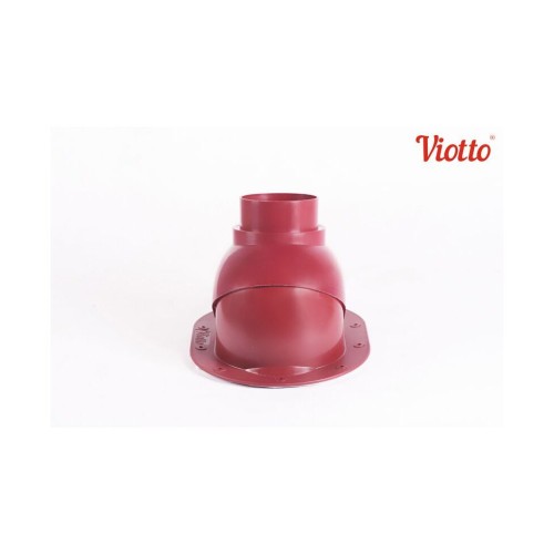 Выход вентиляции канализации для готовой мягкой и фальцевой кровли 335\250\423 красное вино