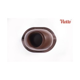 Выход вентиляции канализации для металлочерепицы 335\250\423 шоколад