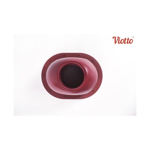 Выход вентиляции канализации для готовой мягкой и фальцевой кровли 335\250\423 красное вино