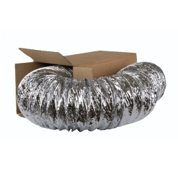 Воздуховод 152мм гибкий армированный, металлизированная пленка 70 мкм/10м