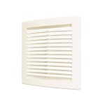 3434РЦ, Ivory Решетка вентиляционная РЦ сетка 340х340 пластик Ivory ERA