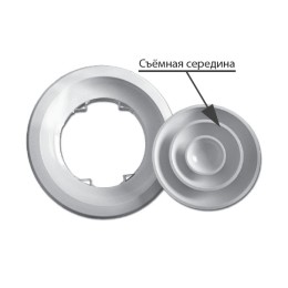 Веерный алюминиевый диффузор с клапаном расхода воздуха Airone ДФА 150