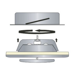 Стальной диффузор Airone DVS-P 100