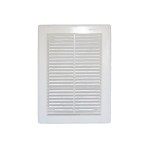 1825 Решетка вентиляционная Р сетка разъемная 183х253 пластик ERA