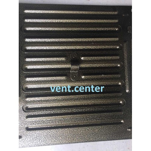 Решётки фасадные с москитной сеткой Р 250х250 антик бронза