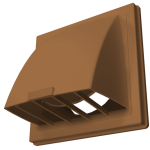 1515К12.5ФВ Выход стенной КФВ фланец D125 обр.клапан 150х150 ASA Terracotta ERA STREETLINE