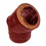 Сэндвич Отвод 45 150/220 оцинк. 0,5 / оцинк. 0,5 красный