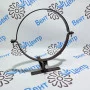 Кронштейн телескоп. с хомутом 220  коричн. 5-9 см