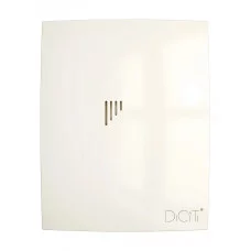 Вентилятор накладной BREEZE D125 обр.клапан Ivory DICITI