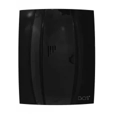 Вентилятор накладной BREEZE D125 обр.клапан Obsidian DICITI