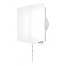Вентилятор накладной QUADRO D100 обр.клапан тяг.выкл. ERA 
