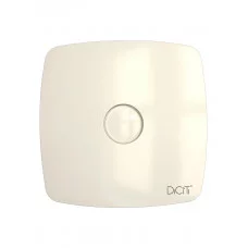 Вентилятор накладной RIO D100 обр.клапан Ivory DICITI