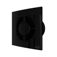 Вентилятор накладной SLIM D100 обр.клапан Obsidian DICITI 
