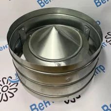 d630 Дефлектор из оцинкованной стали 0,5 мм