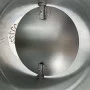 d180 Дроссель-клапан из оцинкованной стали 0,7 мм
