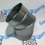 d180 Отвод 45 из оцинкованной стали 0,7 мм
