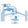 Вентилятор накладной Blauberg Aero 100 T (таймер)