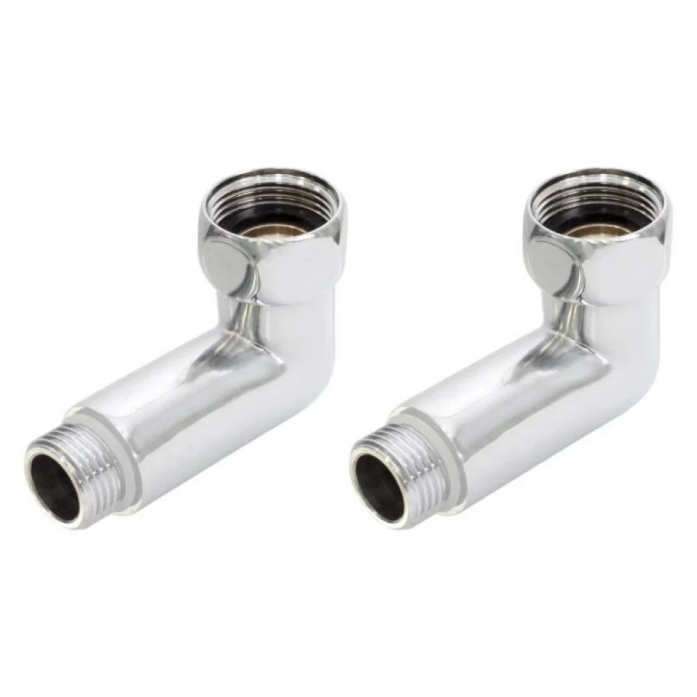 Соединитель угловой 1\" ВР ?1/2\" НР для полотенцесушителя по низкой цене